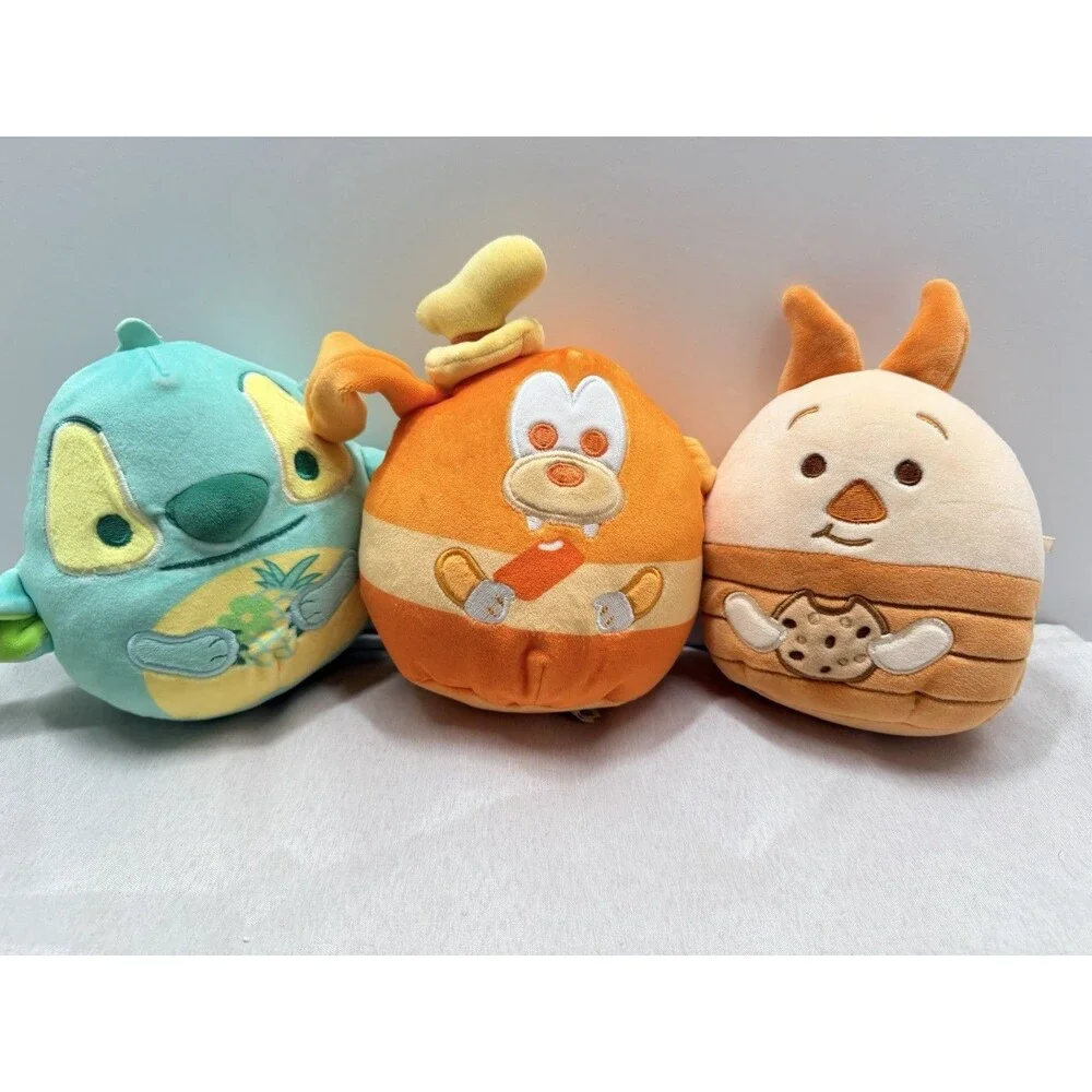 Squishmallows Disney 5" Scented Mystery Squad Plush Lot of 3 Stitch Piglet Goofy - Picture 5 of 10